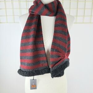 NWT Y-3 Yohji Yamamoto x Adidas Striped Alpaca Wool Blend Scarf